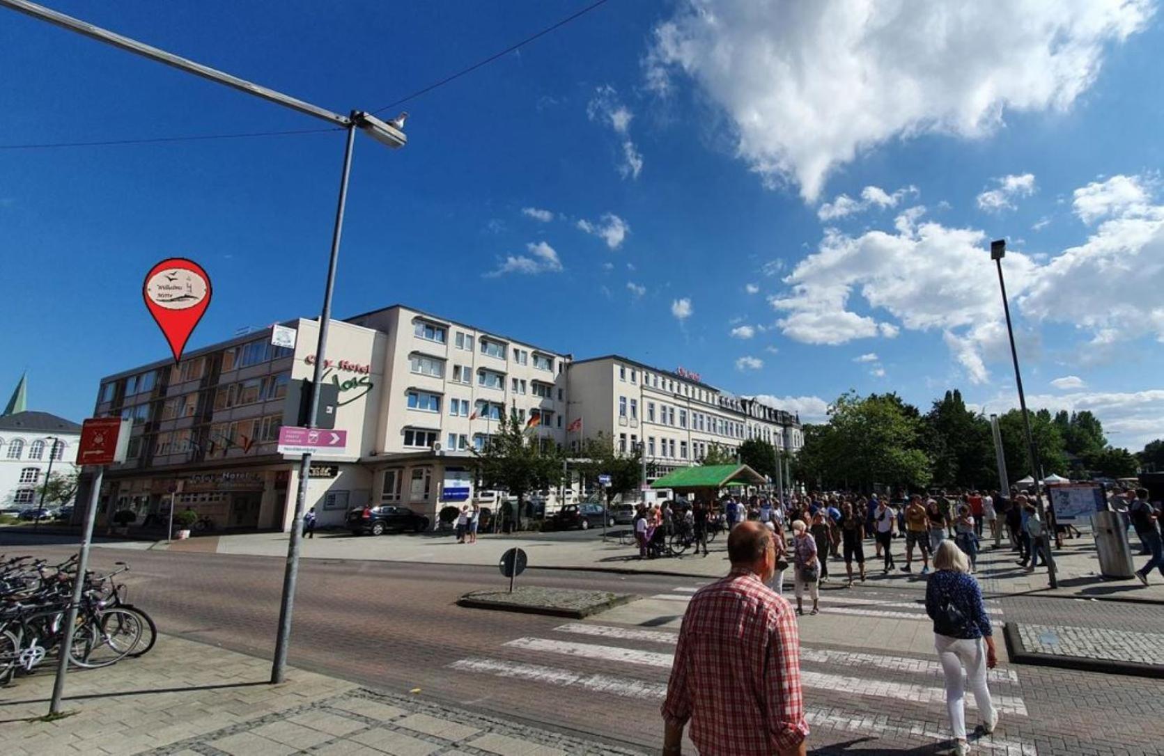 Ferienwohnung Wilhelms Mitte Wilhelmshaven Exterior foto